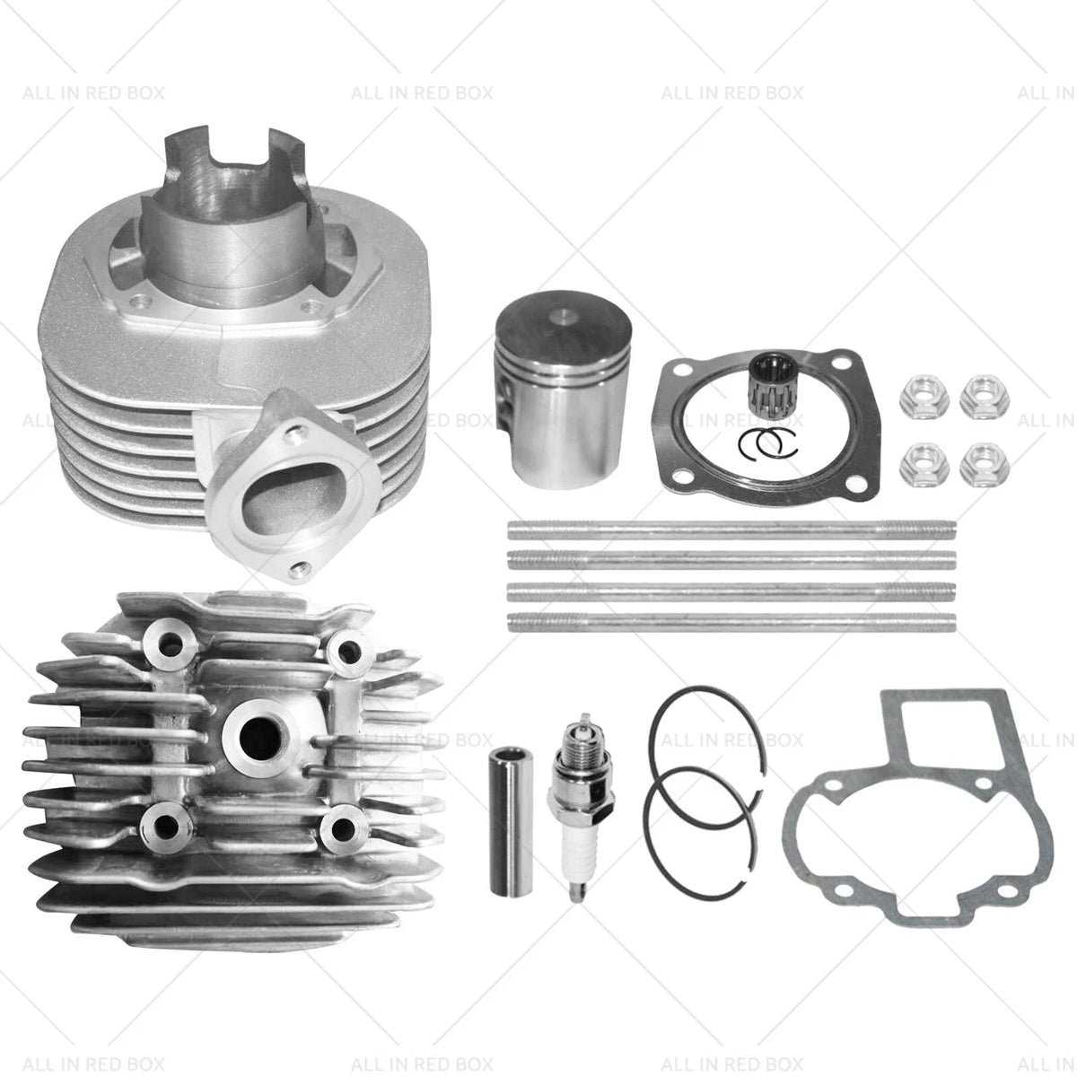 Cylinder Head Bore Piston Gasket Kit for Suzuki Quadsport LT80 (1987–2006)