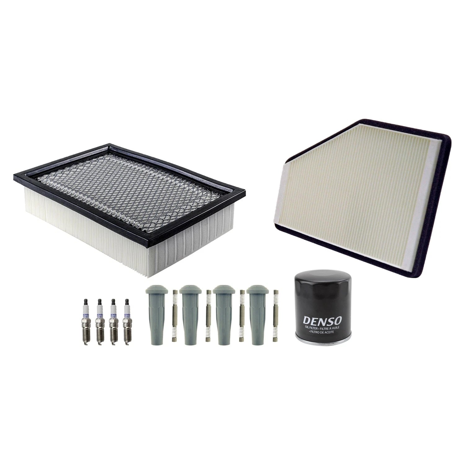 Tune Up Kit with 4 NGK Spark Plugs & Boots for Escape Mariner Tribute (2001–2012)