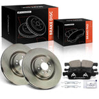 Front Disc Brake Rotors & Ceramic Pads for Mercedes-Benz ML350 (2012–2015)