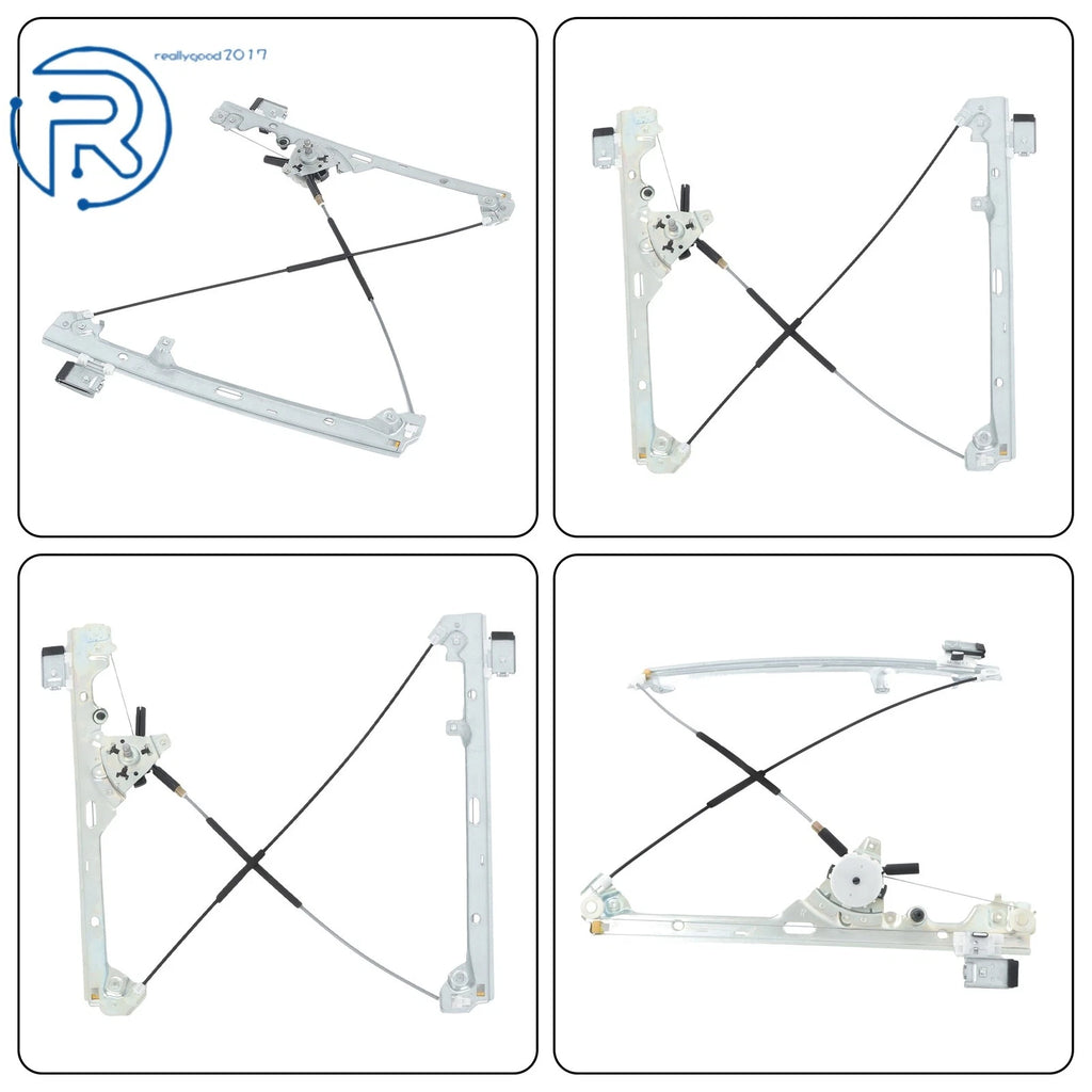 Set of 2 Manual Window Regulators for GMC Sierra 1500 (1999-2007)