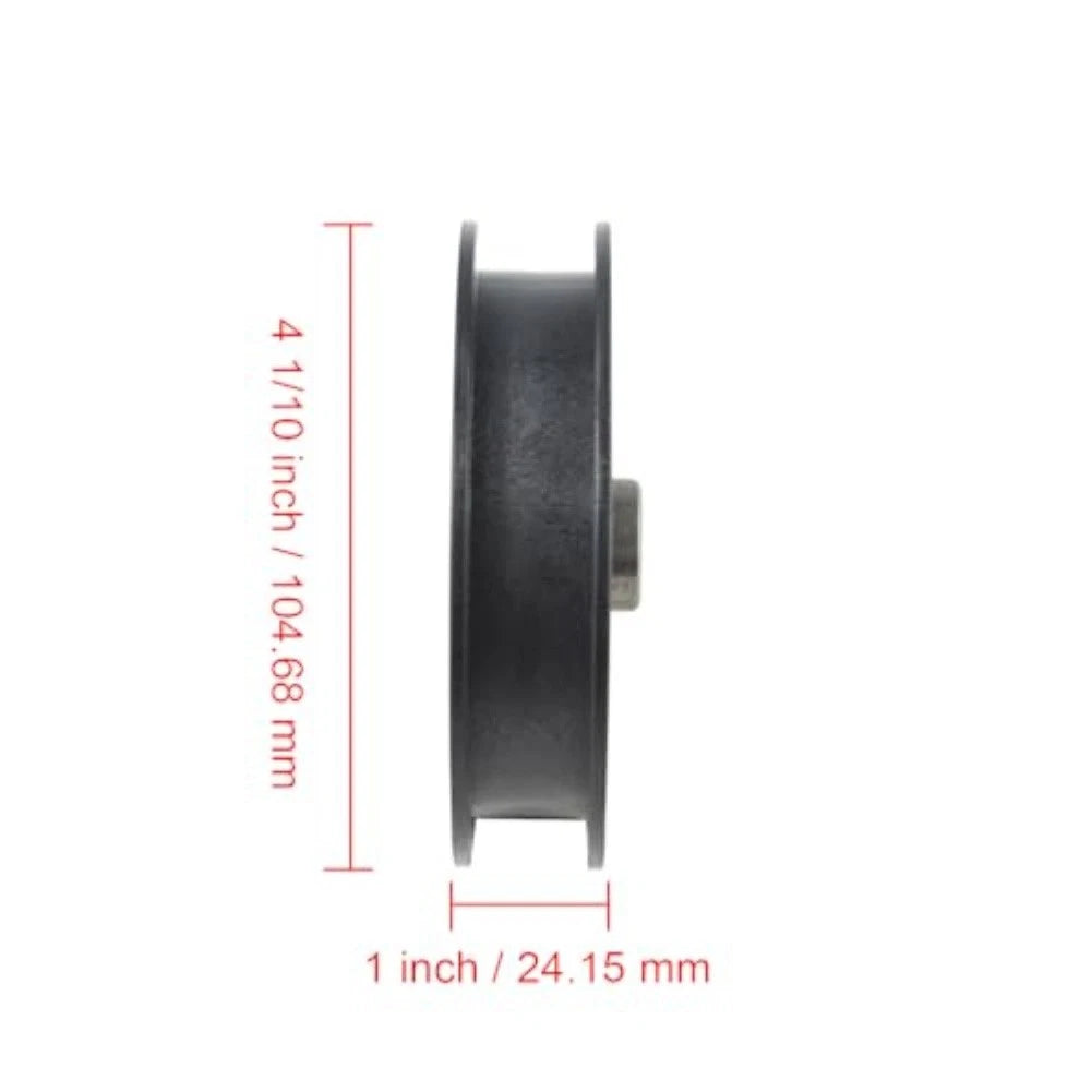 Flat Idler Pulley for Toro Exmark Lawn Mowers (38 Inner Diameter)