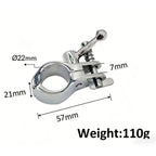 Marine Stainless Steel Pipe Clamp for Bimini Top Awning (70mm)