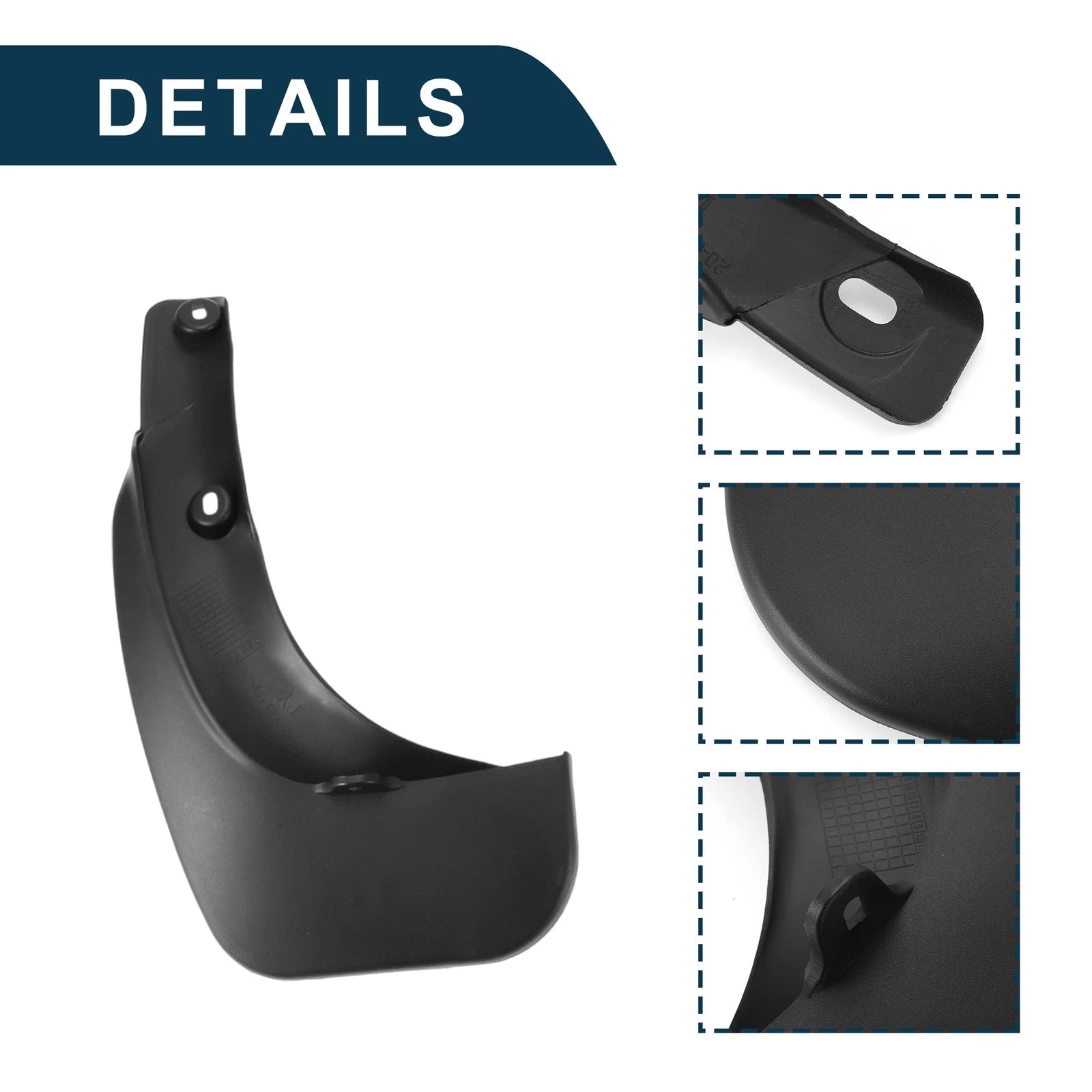 Set of 4 Mud Flaps Splash Guards for Toyota Innova (2007–2010)