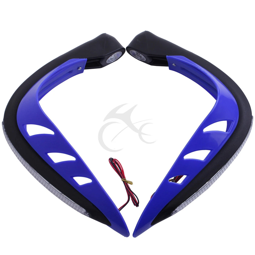 7/8" Blue Brush Hand Guards for Yamaha WR250R X (2007–2012)