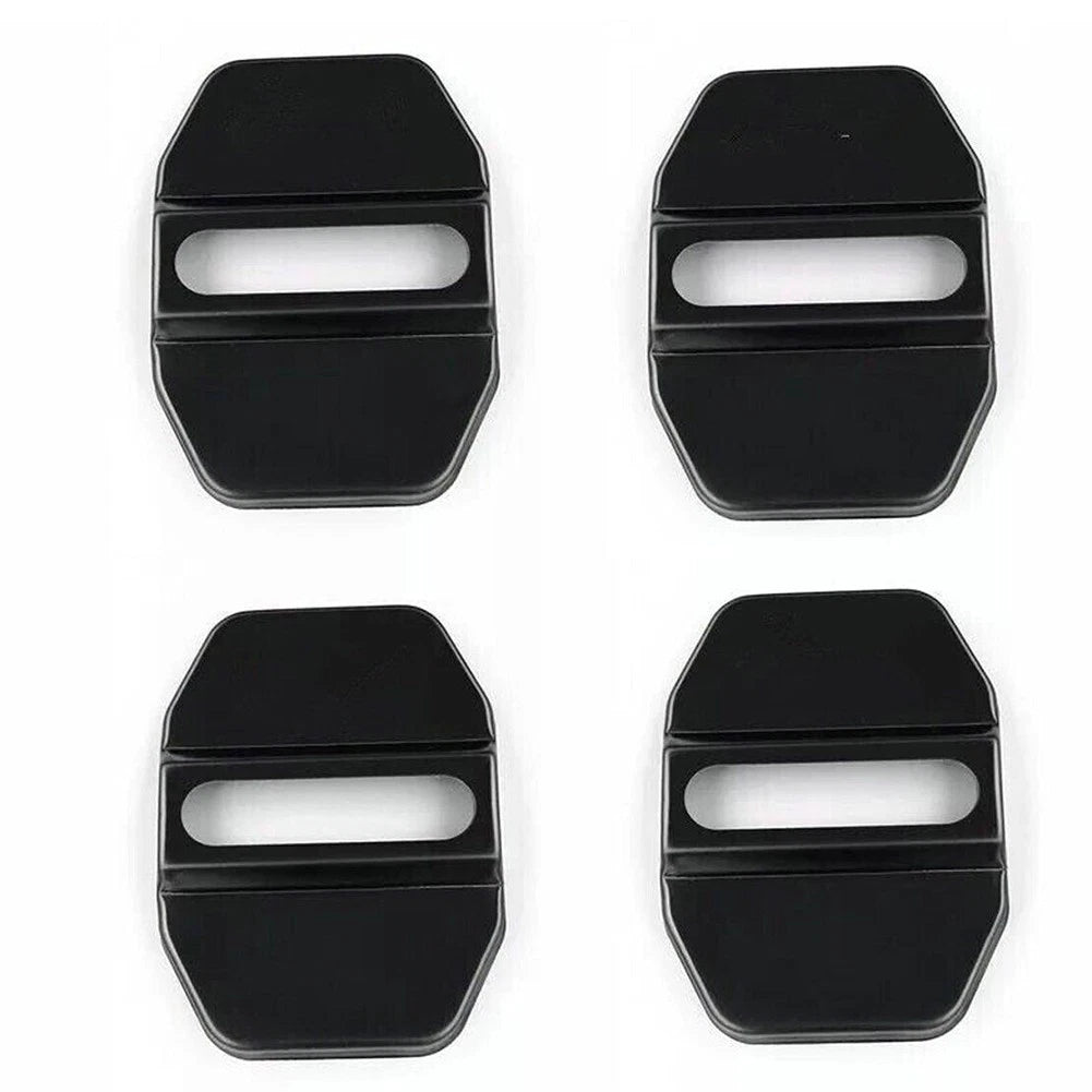 Stainless Steel Door Lock Protector Cover for RAM 1500 2500 4Pcs