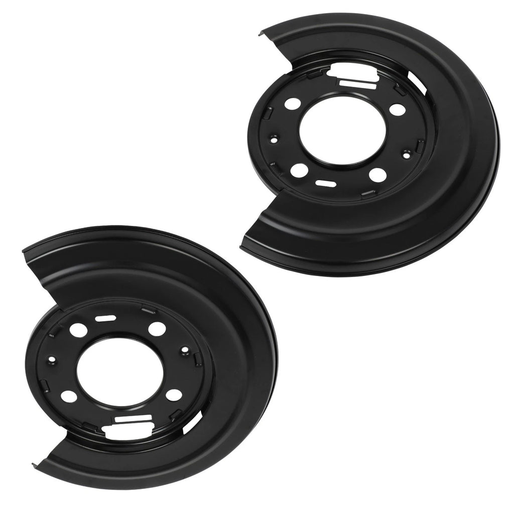 Set of 2 Rear Brake Dust Shield Backing Plates for Ford F250 F350 Excursion (1999–2015)