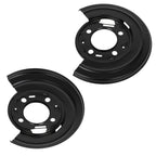 Set of 2 Rear Brake Dust Shield Backing Plates for Ford F250 F350 Excursion (1999–2015)