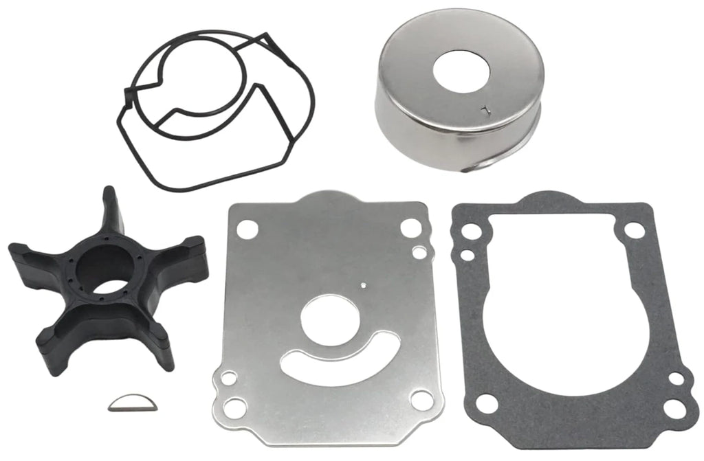 Outboard Water Pump Impeller & Plate for Suzuki 4-S (17461-90J01, 17471-93J02)