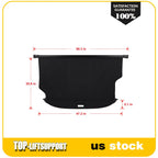 Retractable Rear Cargo Security Trunk Cover for Kia Telluride (2020–2024)