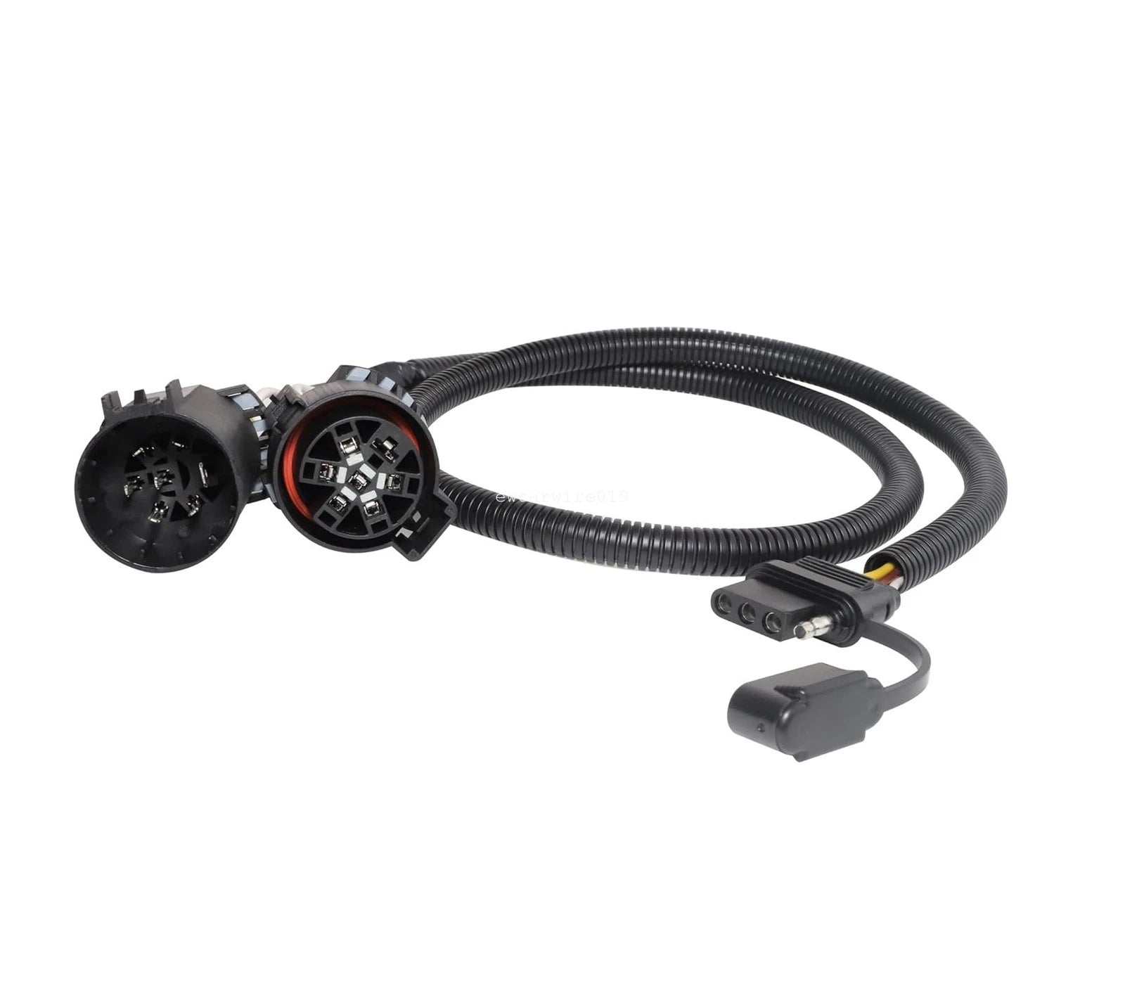 USCAR 7 Pin to 4 Pin Trailer Harness for Chevy Silverado 1500 (2019–2023)
