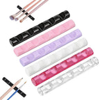 Nail Art Brush Holder 6 Slot Organizer Rack for Beauty Tools 8cm