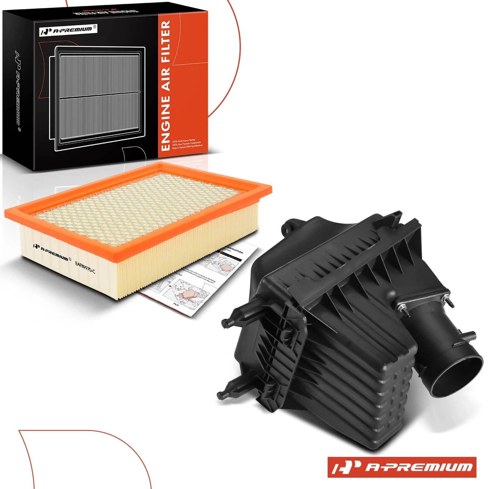 Air Cleaner Filter Box with Air Filter for Ford Escape Mercury Mariner (2001–2012)