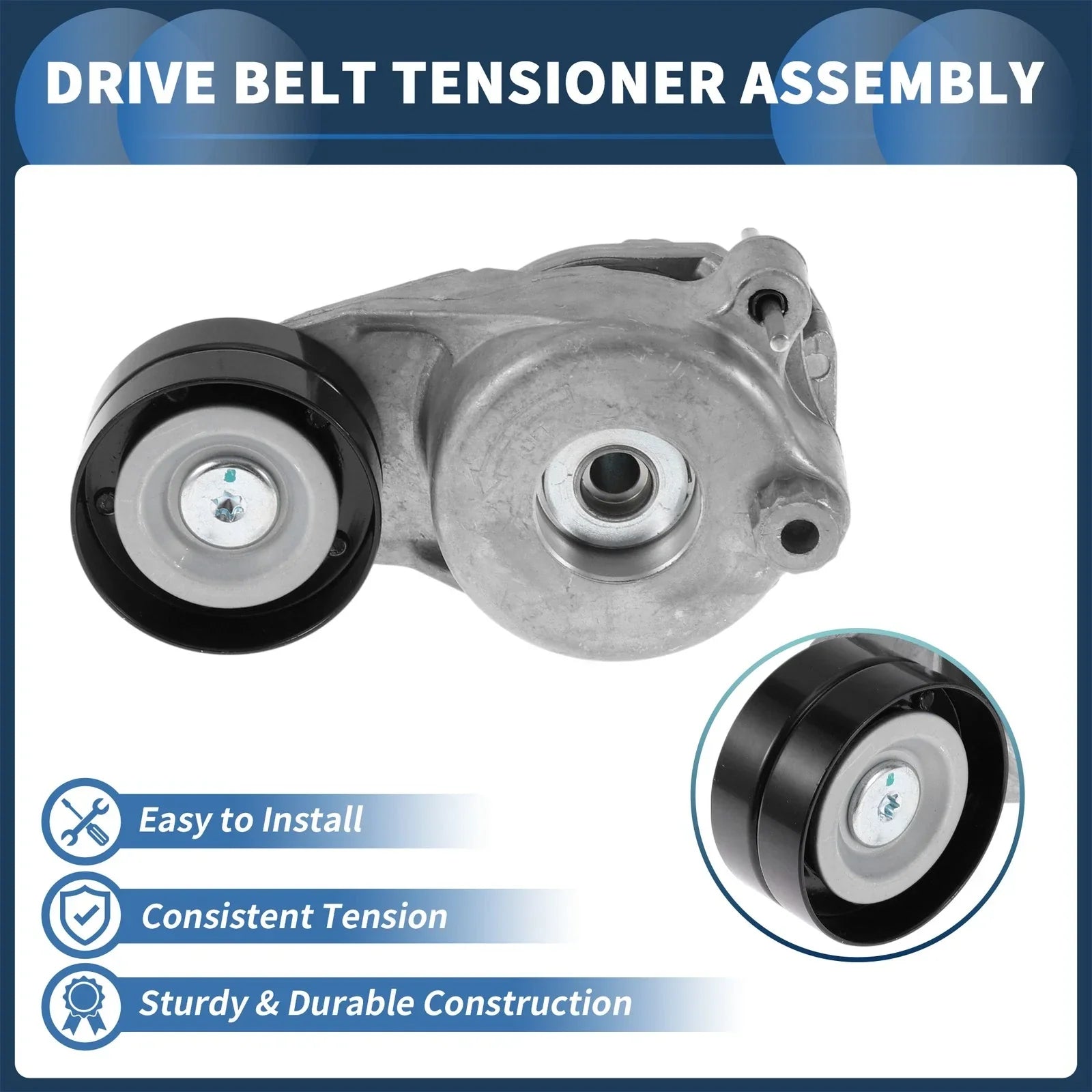 Belt Tensioner for Mercedes-Benz Gl-Class (2006-2012) - Metal 1 x Piece