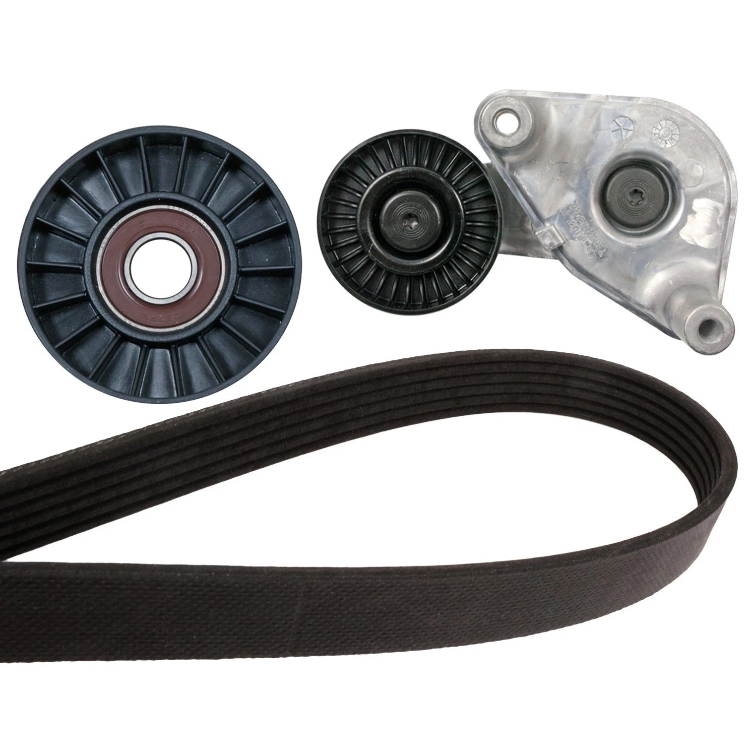 Drive Belt Idler Pulley Tensioner Kit for Hyundai Sonata, Kia Optima (2011–2019)