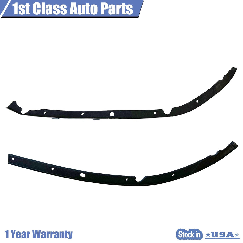 2X Front Bumper Grille Molding Trim for Chevrolet Malibu (2016–2021)