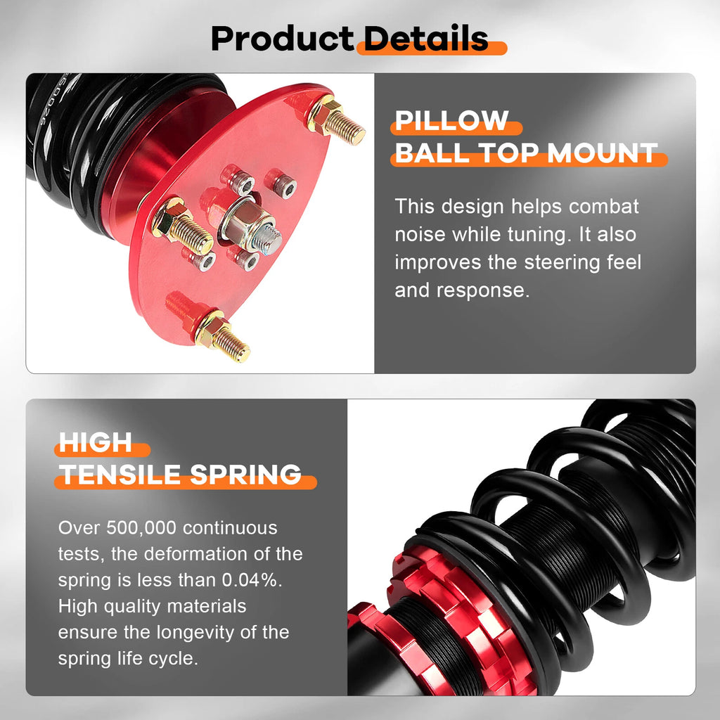 Coilovers for Acura RSX (2002-2006) Adjustable Height Suspension Kits