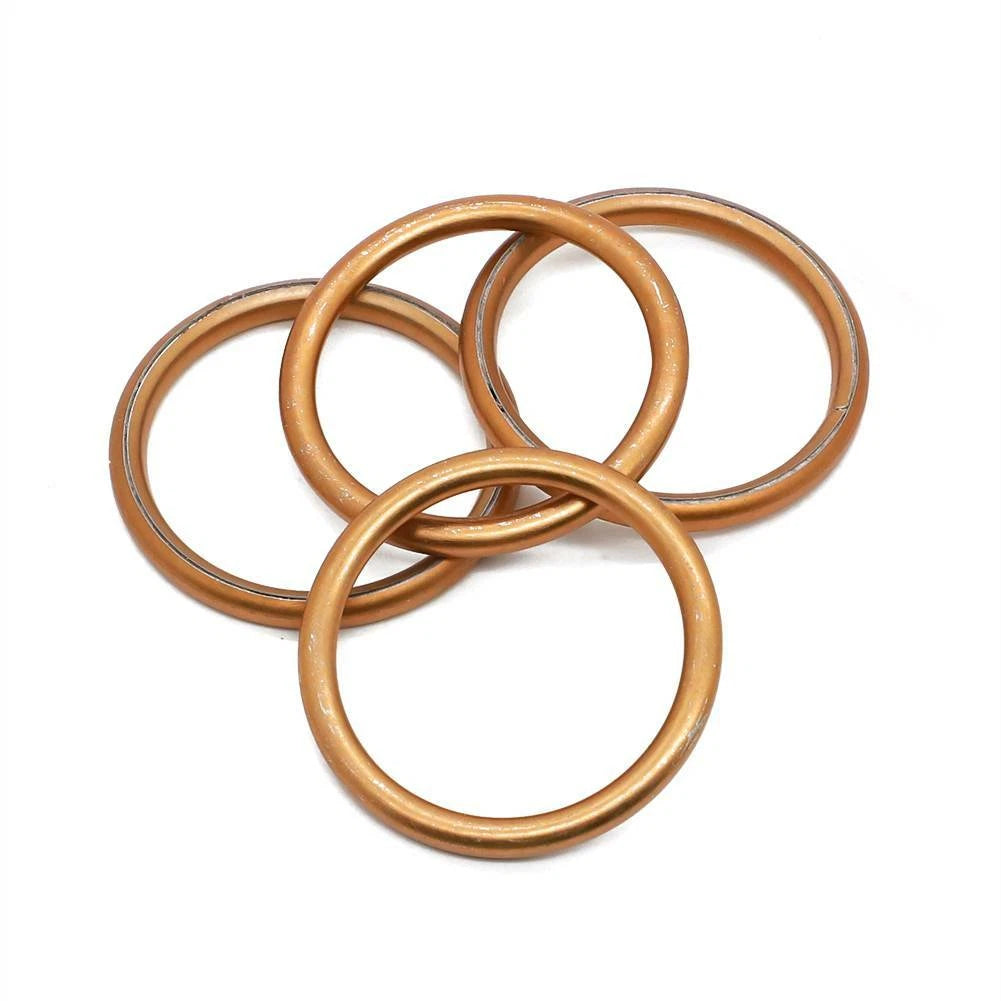 4X Muffler Gaskets 18291-254-000, 18291-MM5-860 for Honda CB700/900/1000/1100