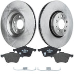 Disc Brake & Pad Kit for Volvo XC90 (2003–2014) Front Semi-Metallic