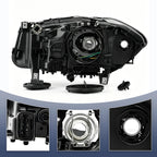 Halogen Headlight for BMW 5 Series F10 (2011–2013) Right Side, w/o AFS