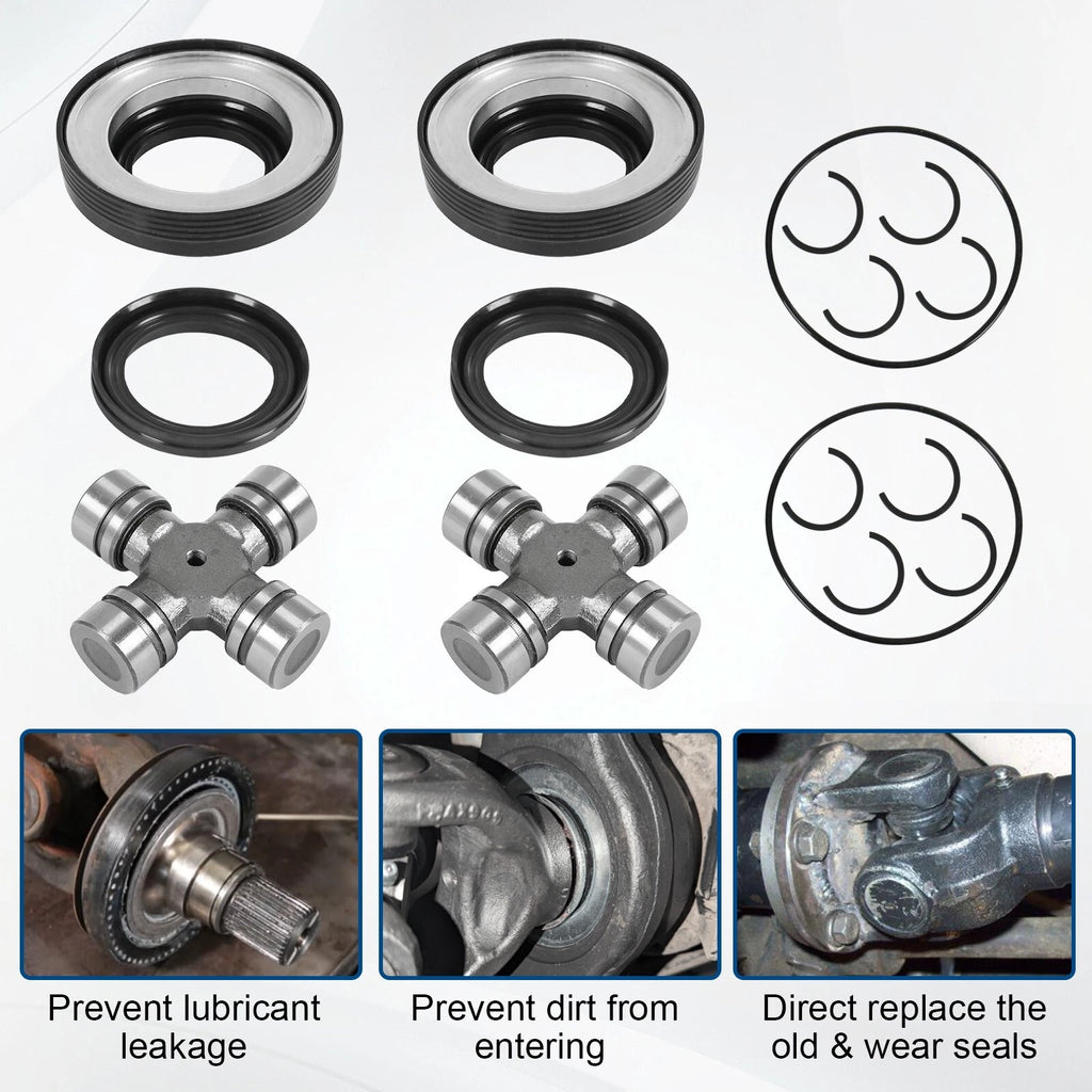 Front Axle Seal and U Joint Kit for Ford F250 F350 Excursion (1998–2004)