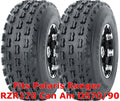 2 WANDA ATV Tires 19x7-8 for Polaris Ranger RZR170, Can Am DS70/90 (P327)