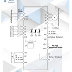 0.4kW 220V VFD Frequency Converter for 1-Phase to 3-Phase Motor Controller