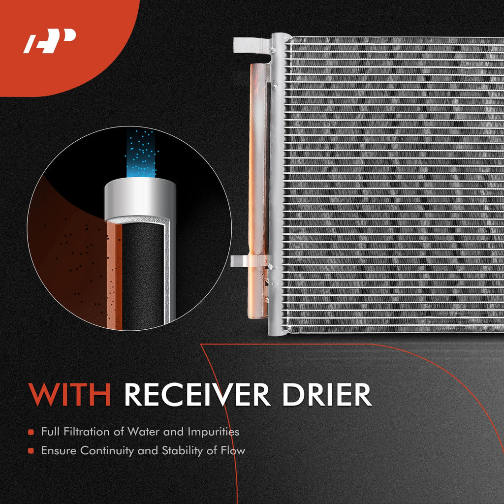 Radiator & A/C Condenser for Kia Optima (2011-2015)