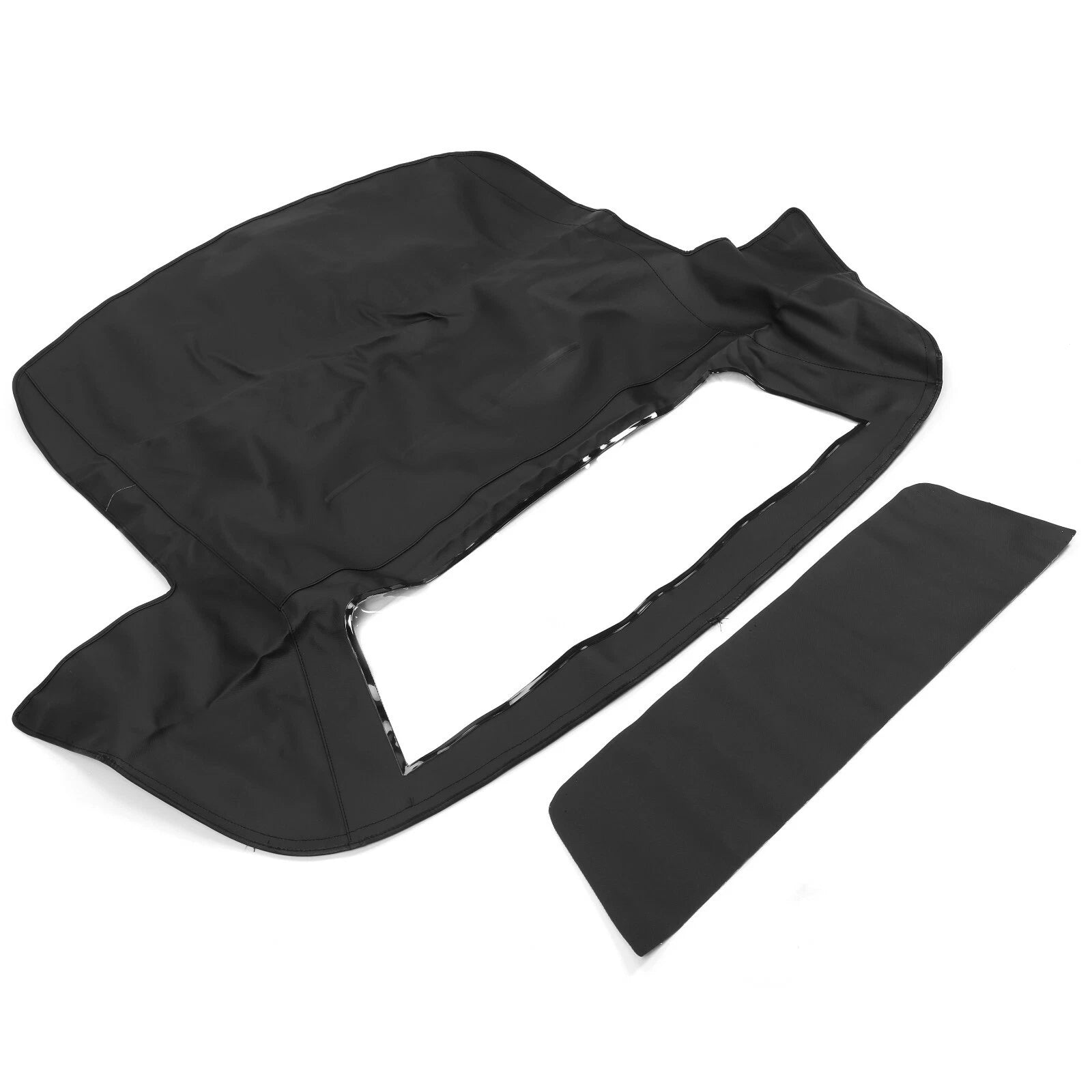 Black Convertible Soft Top with Window for Chevy C4 Corvette (1986–1993)