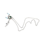 Compact Alloy Pendant Necklace for Fishing Reel