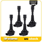 Set of 4 Ignition Coils for Mazda 2 (2011–2014)