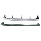 Scoop Air Vent Duct Trim Fairing for Honda Goldwing GL1800 (2001–2011) Chrome