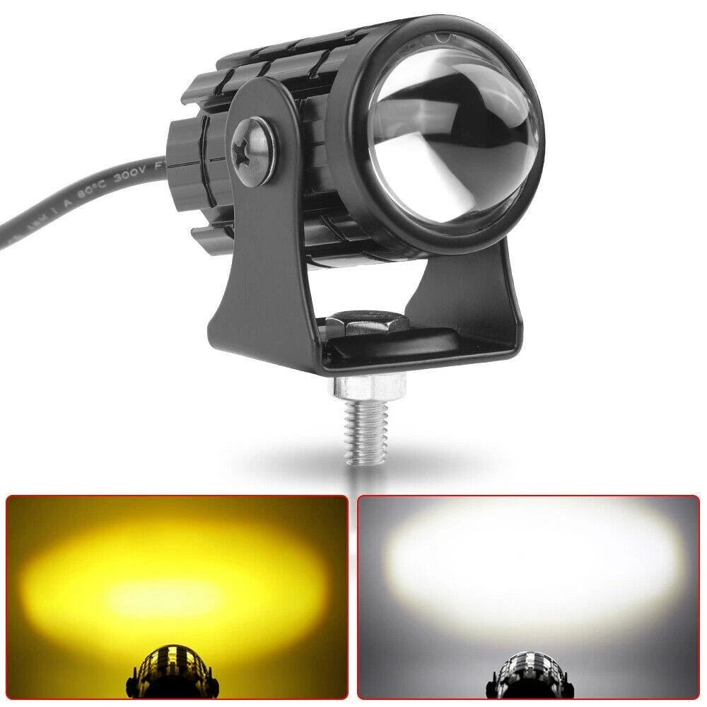 LED Spot Light for ATV (12V/24V) - Dual Color Fog Light