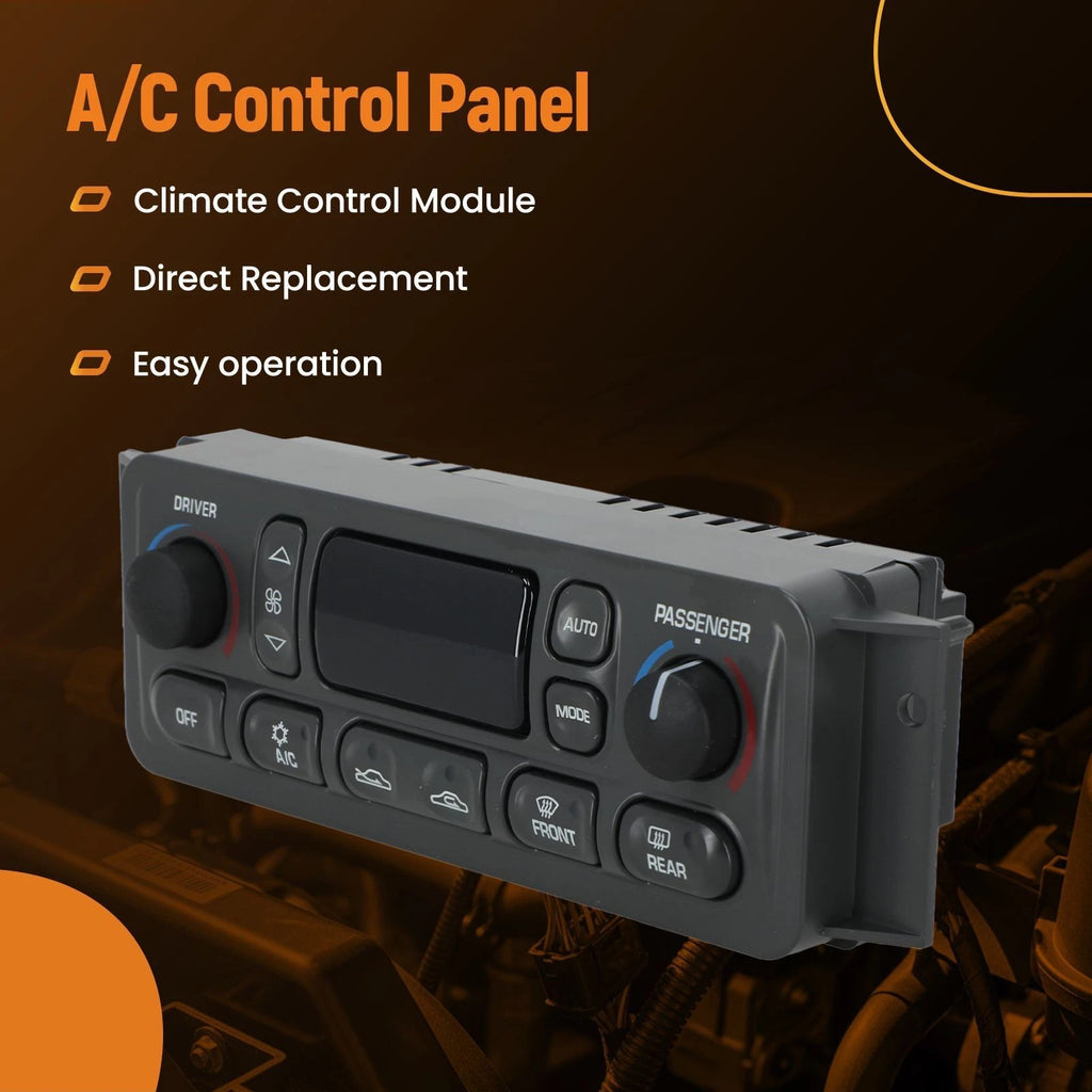 HVAC Climate Control Switch for Chevrolet Corvette C5 (1997–2004) 16256018