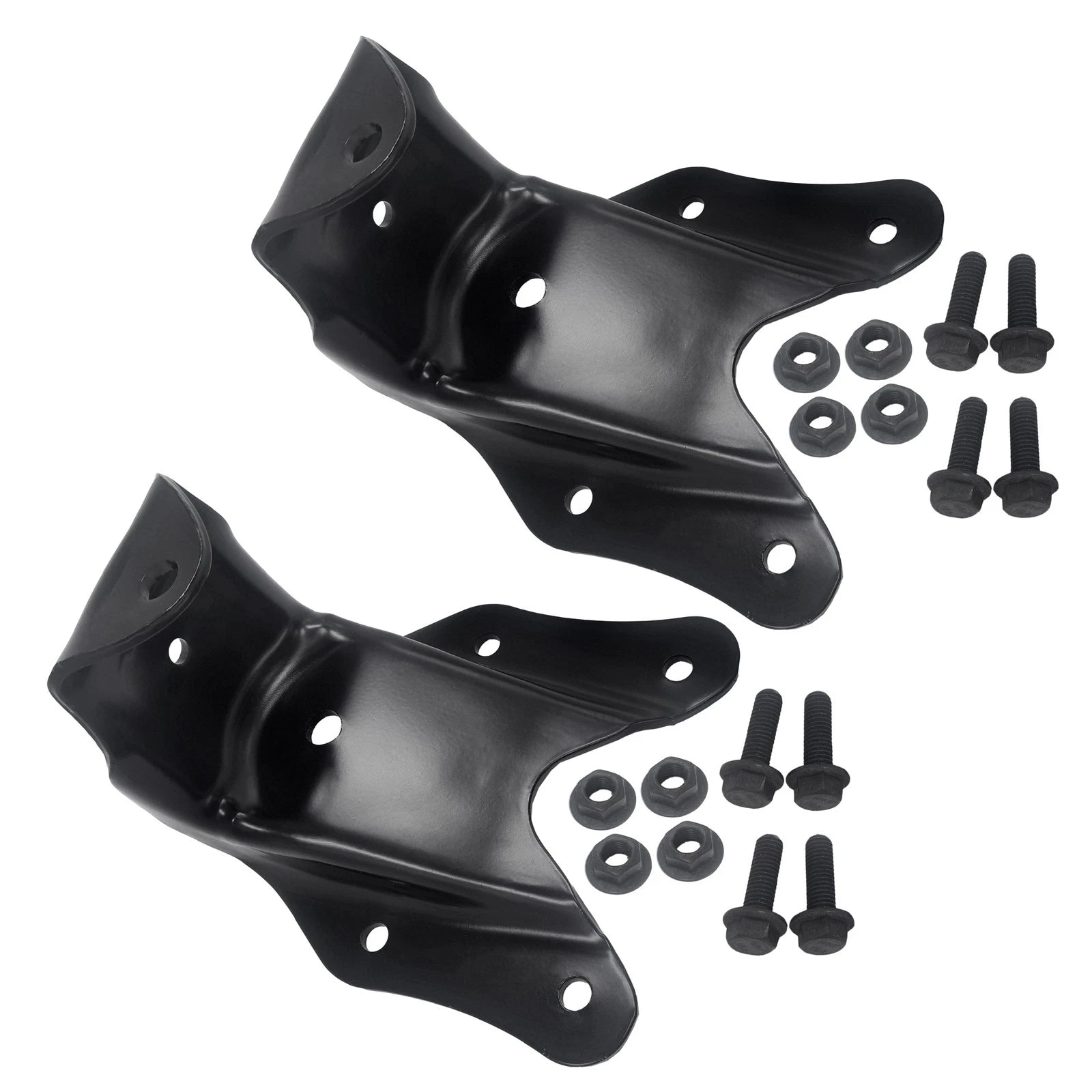 2X Leaf Spring Rear Shackle Hanger Bracket for Ford F-250 (1980–1997)