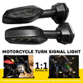 2X LED Turn Signal Lights for Kawasaki KLR650 Ninja Z1000R (Smoke Lens)
