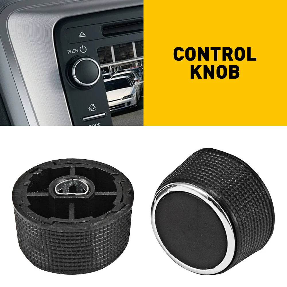 Set of 2 A/C Heater Temp Control Knobs for Chevy Silverado Tahoe GMC (2008–2013)