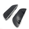 Pair Black Flame Foot Boards for Harley Touring (1984–2016)