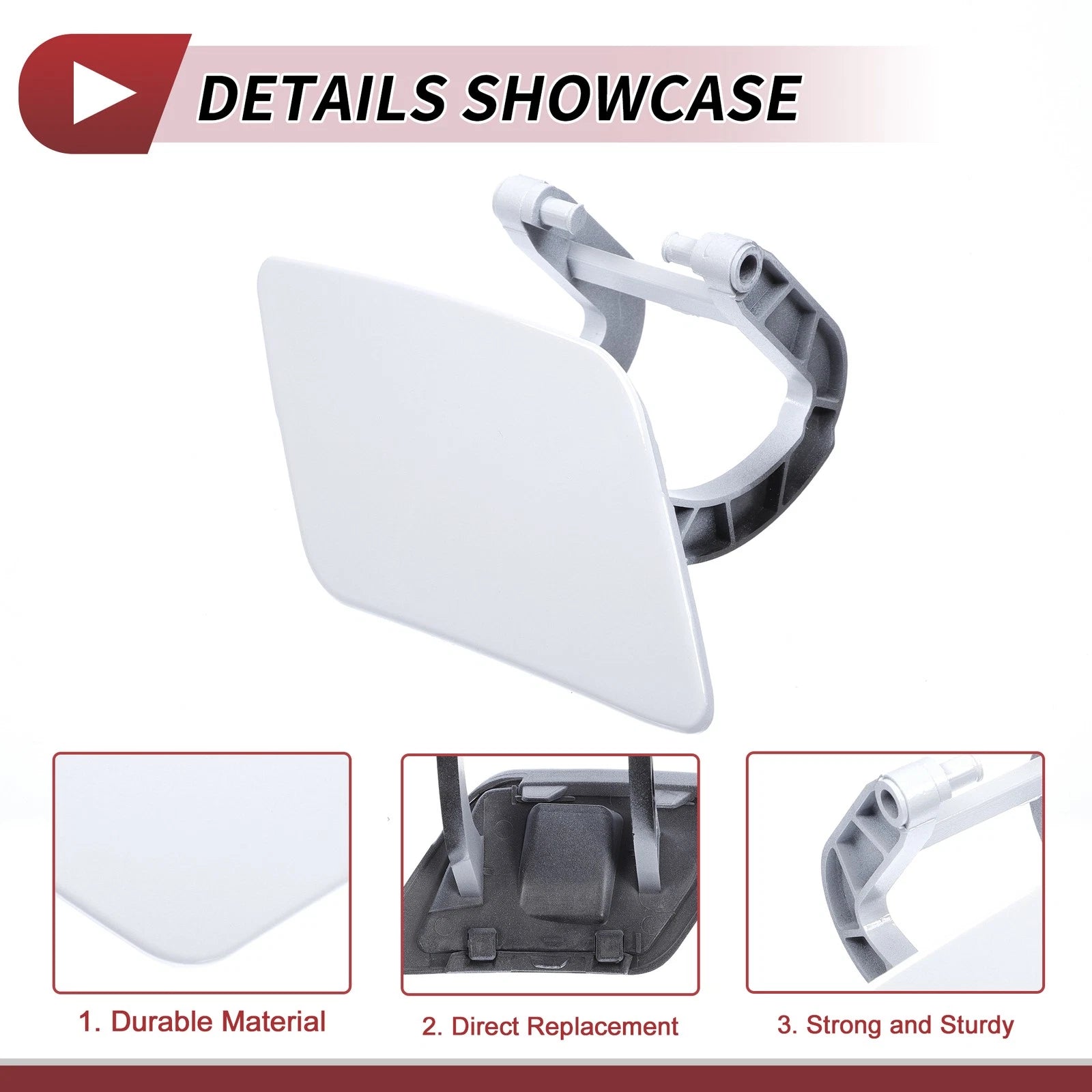 Bumper Headlight Washer Nozzle Cover Cap for Mercedes-Benz S63 (2014–2020)