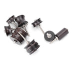 Edge Burnisher Slicker for Multi-Size Blackwood Leather Craft Tools