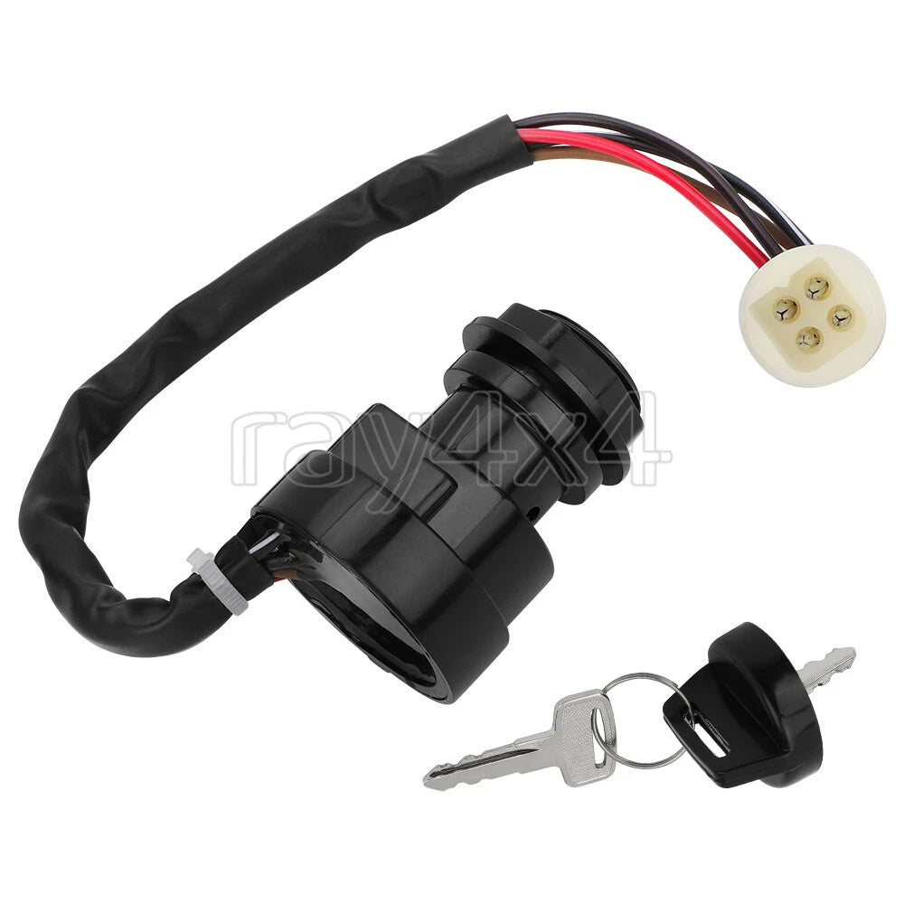 Ignition Key Switch for Yamaha Warrior 350, Big Bear 350, Banshee 350 (1987–1995)