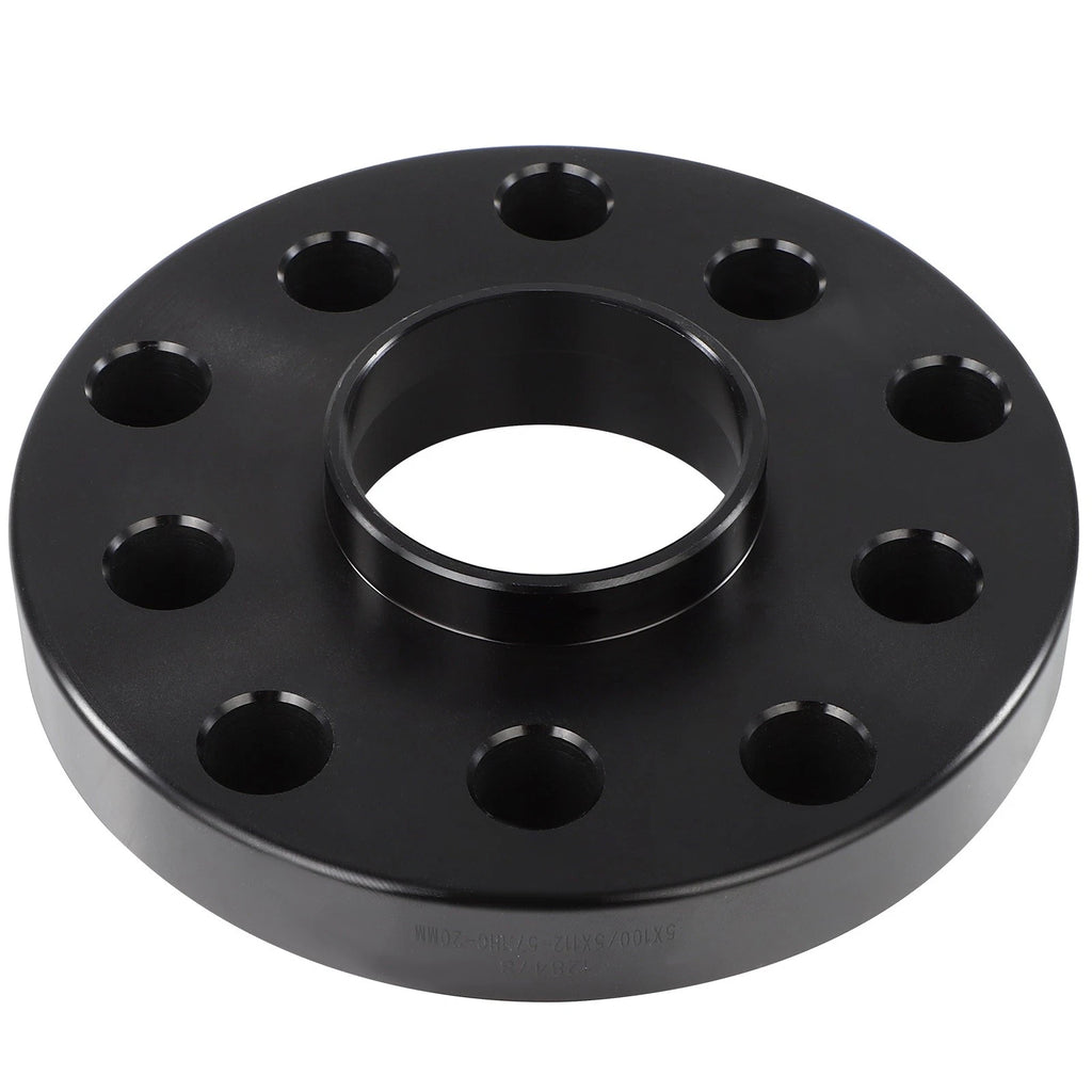 Set of 4 Hubcentric Wheel Spacers 20mm for Volkswagen Audi (5x100 / 5x112)