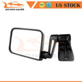 Right Side Folding Manual Black Mirror for Jeep Wrangler (1987–2002)