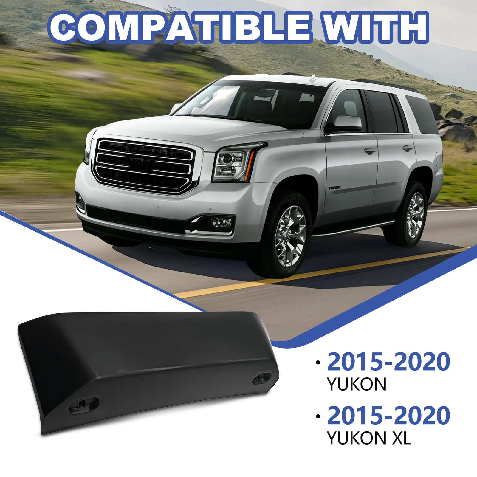 Bumper Fascia Trailer Hitch Access Cover for Yukon (2015–2020)