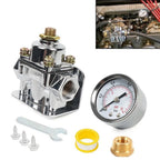 Carburetor Fuel Pressure Regulator Gauge for Holley (12-803)