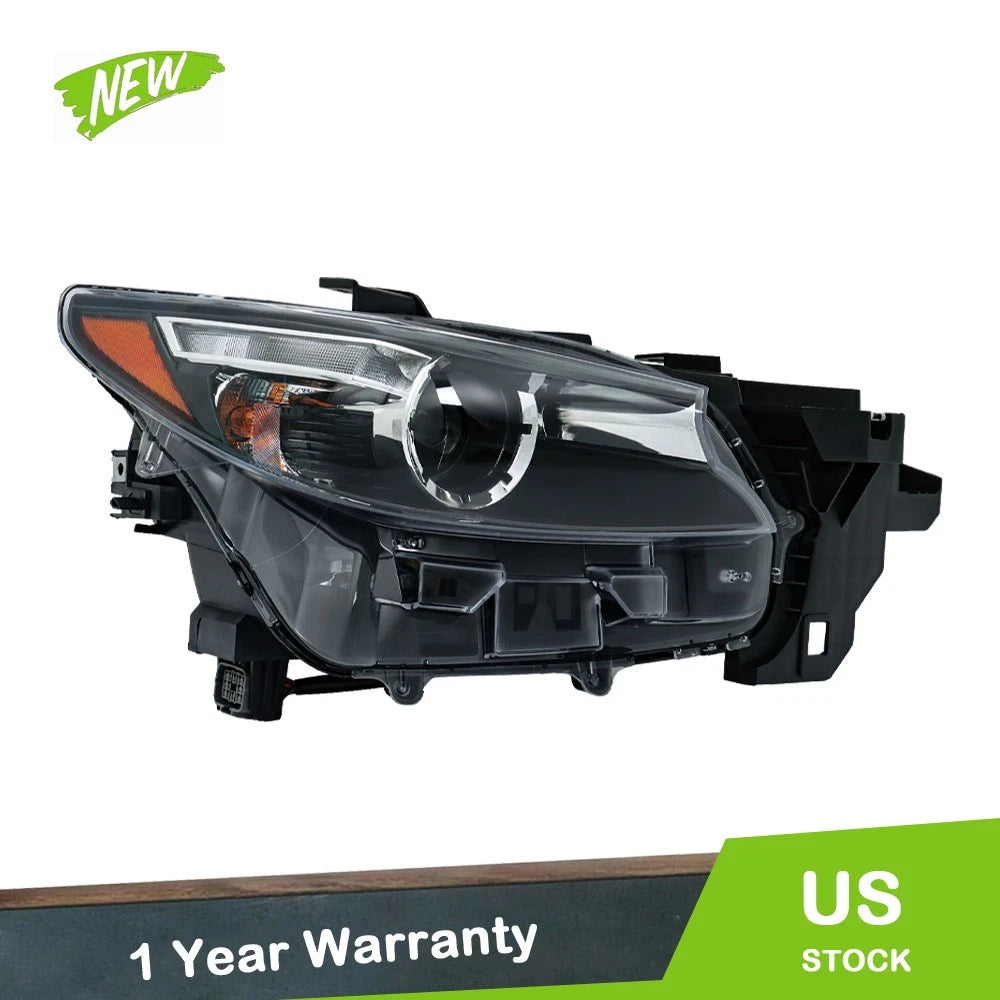 LED Headlight for Mazda CX-9 (2016–2023) RH Passenger Side, Black