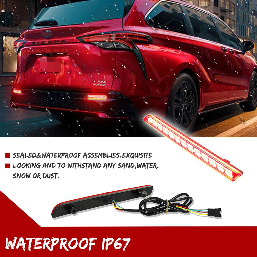 LED Sequential Signal Tail Lights for Toyota Sienna (2021–2026)