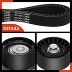6x Timing Belt Kit for Chevy Aveo 2004-2011