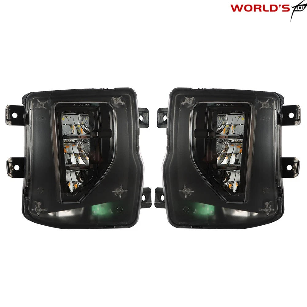 Pair Driving Bumper Lamps for Chevy Silverado (2016–2018)