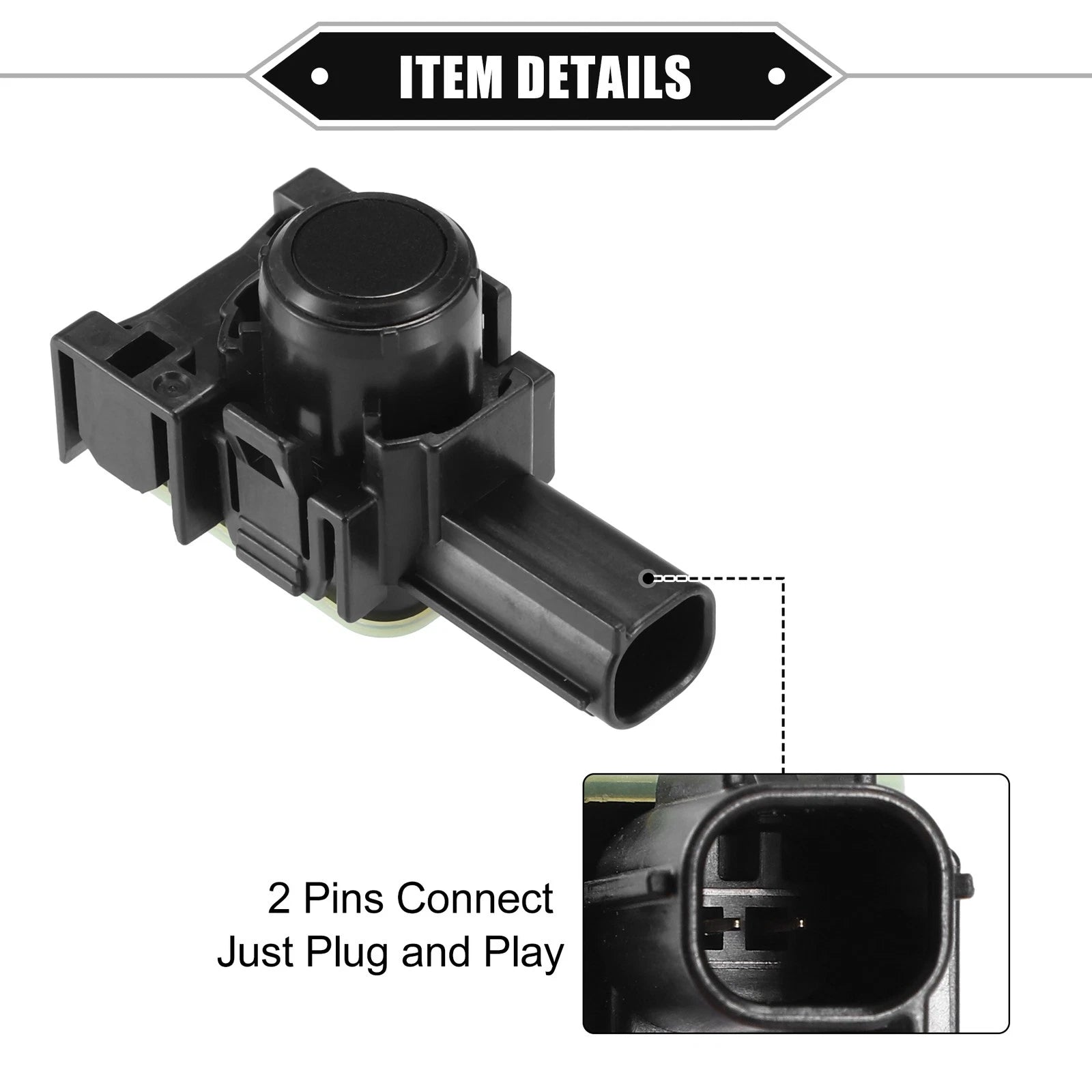 Rear Bumper Reverse Parking Assist Sensor NO.GMC867UC1 for Mazda 6 (2018–2021)