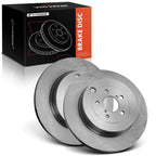 Set of 2 Rear Disc Brake Rotors for Subaru BRZ, Toyota 86 (2017–2020)